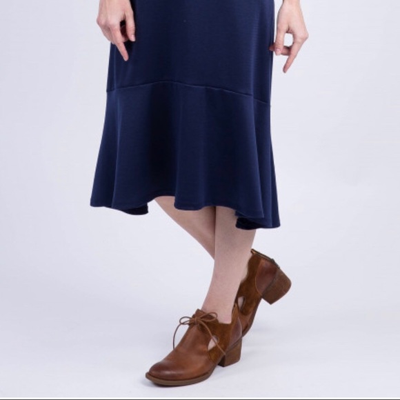 Fitzgerald Dress Vintage Navy - Picture 4 of 4